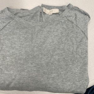 Cotton long sleeve sweater